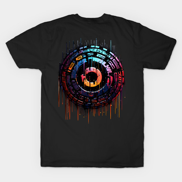 Techno disk by ArtWearSplash